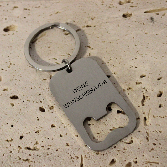 Flaschenöffner aus Edelstahl