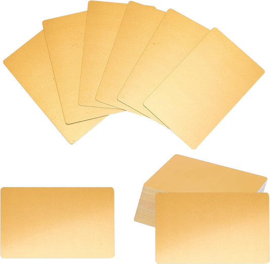 Aluminium Visitenkarte