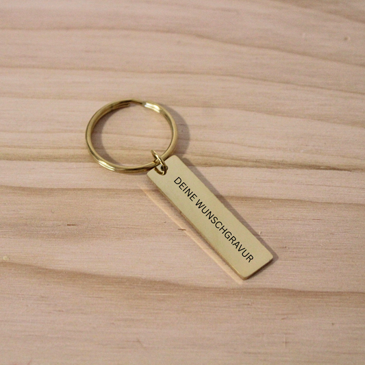 Schlüsselanhänger rechteckig