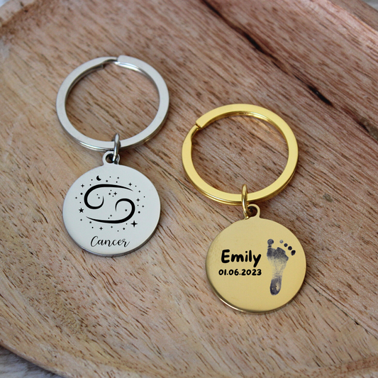 Schlüsselanhänger Rund