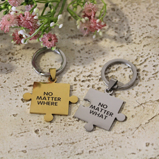 Puzzle Schlüsselanhänger Set