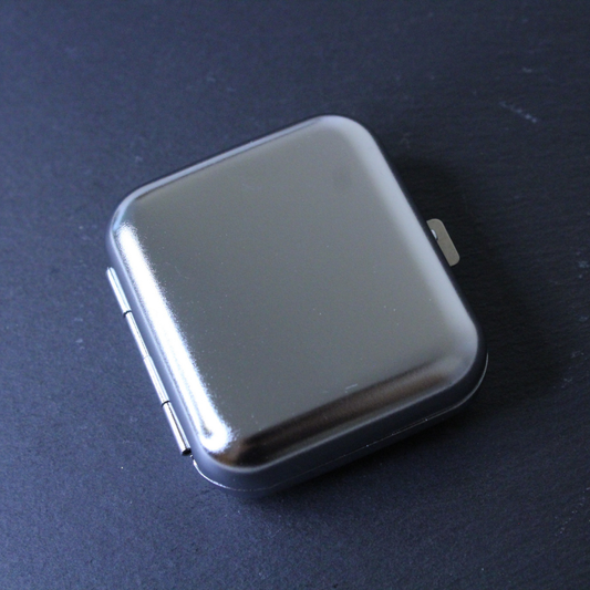 Taschenaschenbecher | Silber matt-glänzend